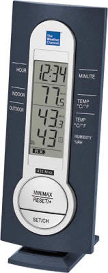 LaCrosse Technology Wireless Weather Station with Time Clock