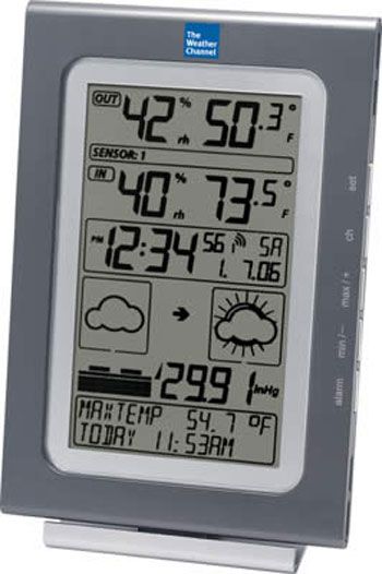 LaCrosse Technology Intelligent Forecast Station Predicts Nighttime Low Temp & Weather Events