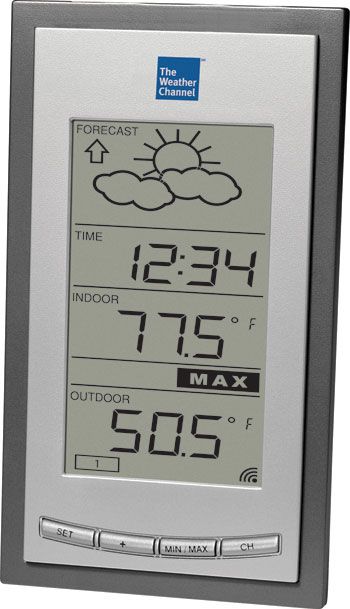 LaCrosse Technology Wireless Forecast Station Clock