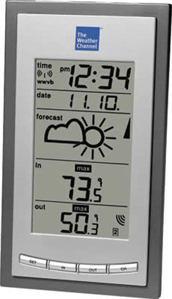 LaCrosse Technology Wireless Forecast Station Clock