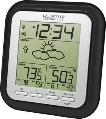 LaCrosse Technology Wireless Forecast Station Clock