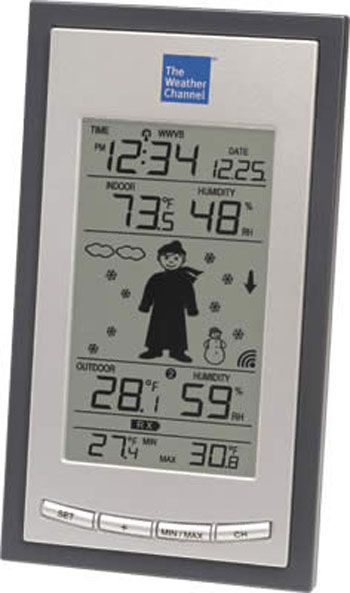LaCrosse Technology Wireless Forecast Station with Oscar Outlook Clock