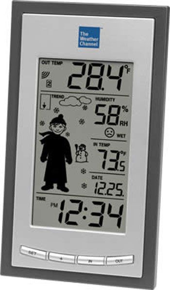 LaCrosse Technology Wireless Forecast Station with Oscar Outlook Clock