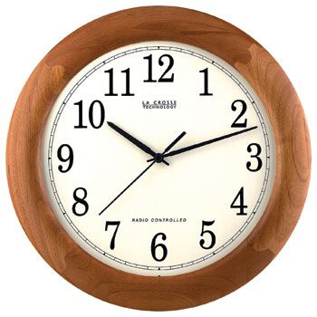 LaCrosse Technology 12.5 inch Atomic Analog Clock