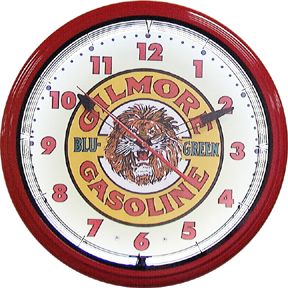 Gilmore 20 Inch Neon Clock