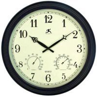 Infinity Instruments Indoor/Outdoor Clock