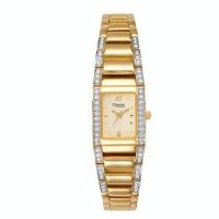 Caravelle Crystal Collection Ladies Watch