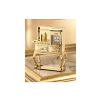 Miniature Collectibles Antique Inspirations Collection Antiqe Stove Clock