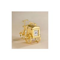 Miniature Collectibles Antique Inspirations Collection Delivery Bike Clock