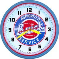 Buick 20 Inch Neon Clock