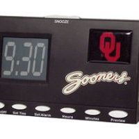 U Oklahoma Sooners NCAA Football Sports Clock w Best Plays