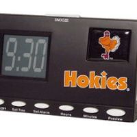 Virginia Tech Hokies NCAA Football Sports Clock w Best Plays