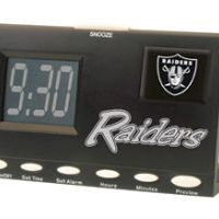 NFL Oakland Raiders Football Sports Clock with Logo - Collectible - Best Plays