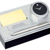 Movado Desk Set Clock