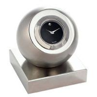 Movado Stainless Steel Sphere Clock