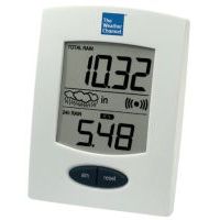 LaCrosse Technology Wireless Rain Center with Self-Emptying Rain Bucket Clock