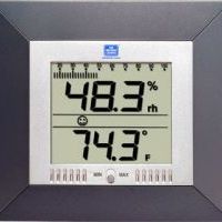 LaCrosse Technology Indoor Temp/Humidity with Bar Graph Clock