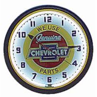 Chevy Red Center 20 Inch Neon Clock