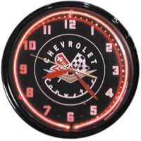Corvette 56-57 20 Inch Neon Clock