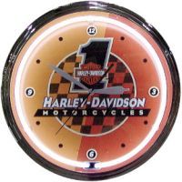 Harley Racing 20 Inch Neon Clock