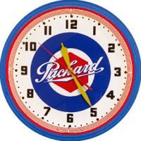 Packard 20 Inch Neon Clock