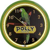 Polly Gas 20 Inch Neon Clock
