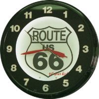 Route 66 20 Inch Neon Clock