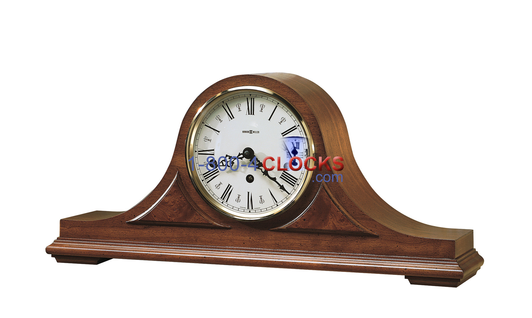 Howard Miller Mantle clock Analog Square Tabletop in the Clocks