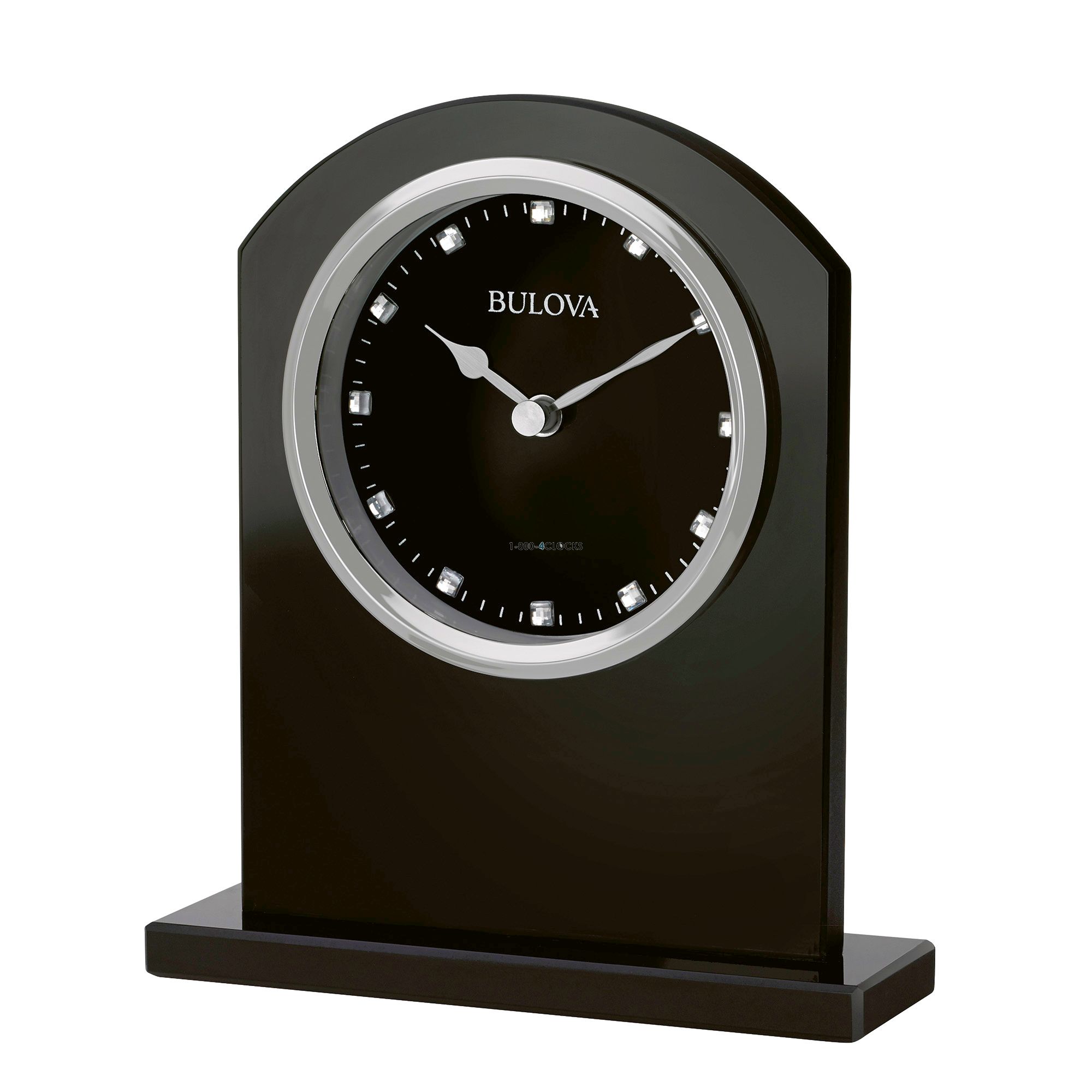 bulova travel time desk clock
