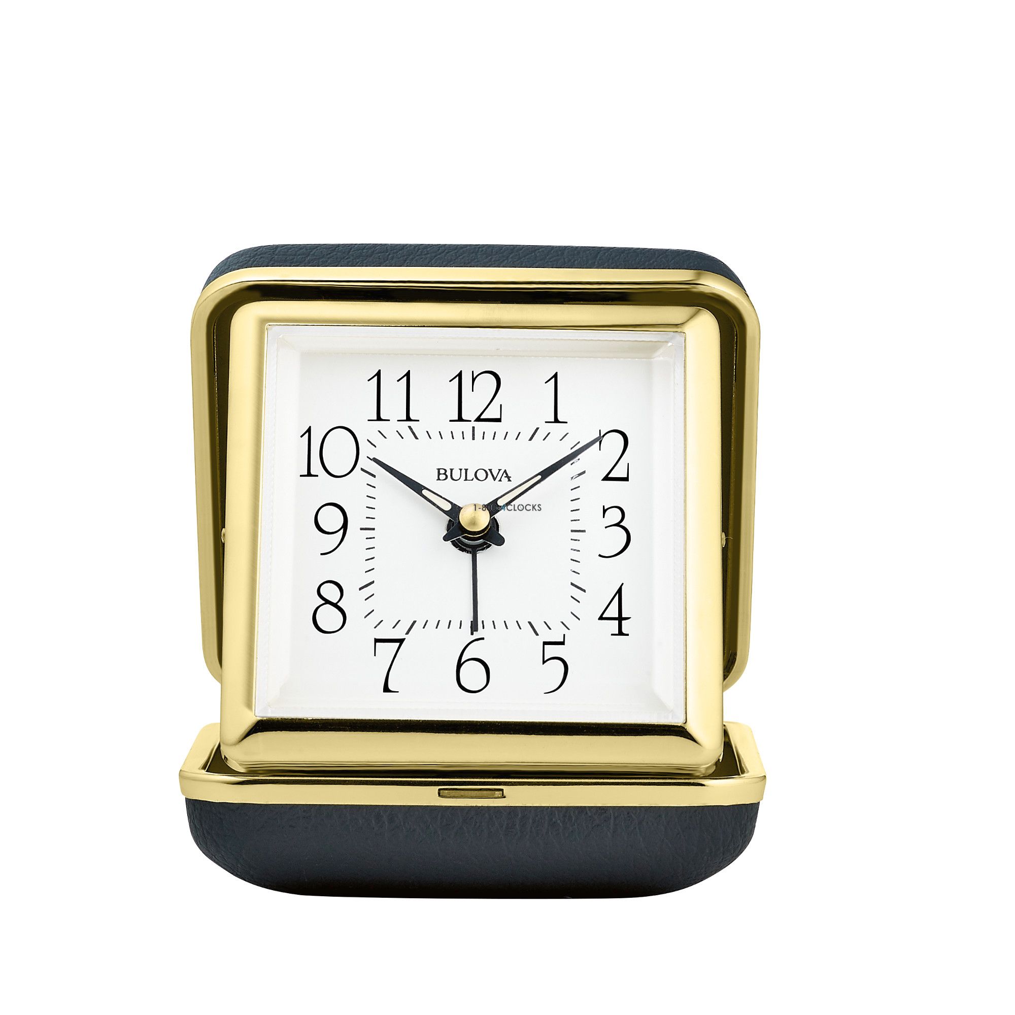 Bulova Vacationer Travel Alarm Clock at