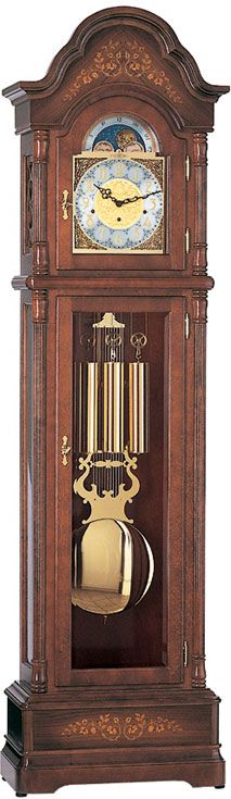 Hermle Triple Chime Wellington Grandfather Clock