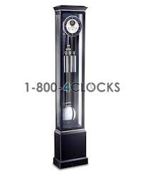 Kieninger Black Bautte Grandfather Clock