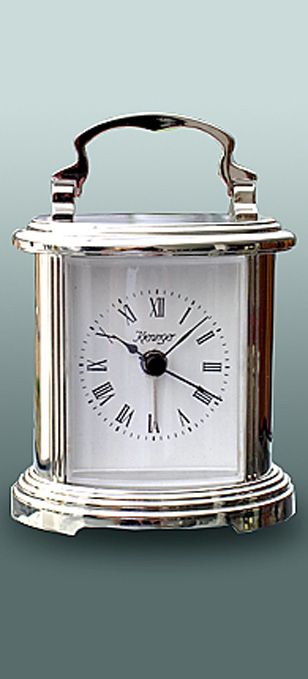 Kieninger Classic Brass Finish Table Clock
