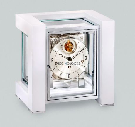 Kieninger Tetrika White Tourbillon Clock