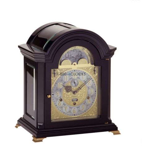 Kieninger Mozart Black Mantel Clock