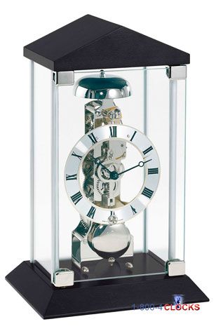 Hermle Barkingside 14 Day Skeleton Mantel Clock