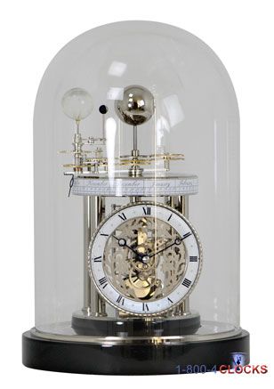 Hermle Astrolabium Specialty Clock with Black Base