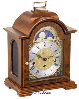 Hermle Debden Mantel Clock in Walnut