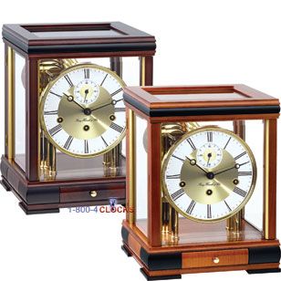 Hermle Bergamo Mantle Clock Cherry