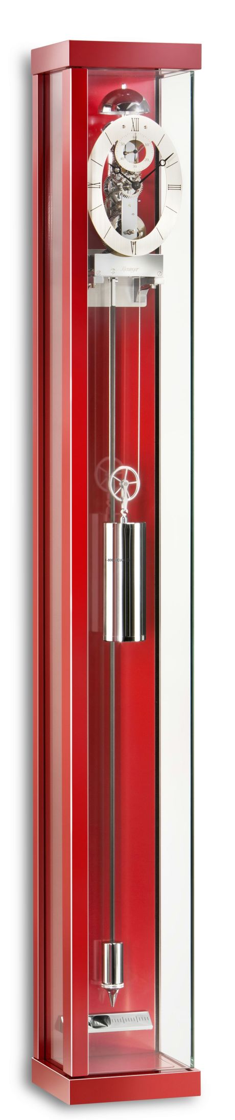 Kieninger AsymTtrique Red Long Thin Wall Clock LE
