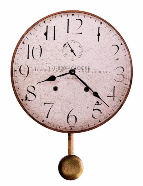 Howard Miller Original II Wall Clock w Pendulum