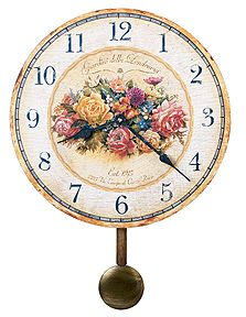 Howard Miller Garden Italiana II Wall Clock