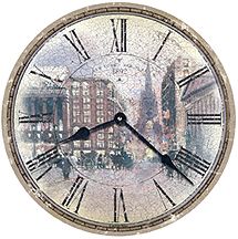 Howard Miller New York City Streets Wall Clock