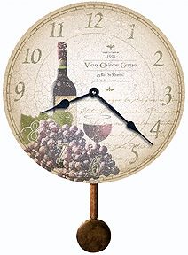 Howard Miller Vieux Chateau Certan II Wall Clock