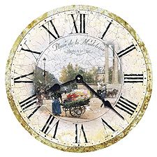 Howard Miller Place de la Madeleine Wall Clock