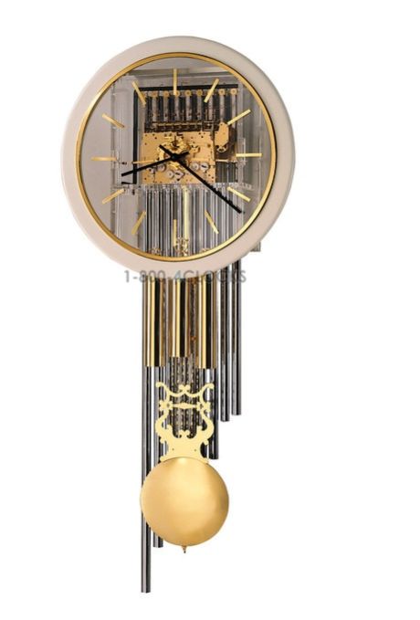 Howard Miller Tubular Chime Focal Point Wall Clock