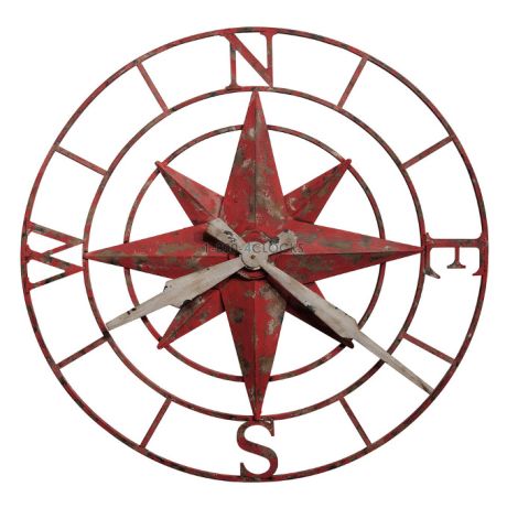 Howard Miller Compass Rose Wall Clock