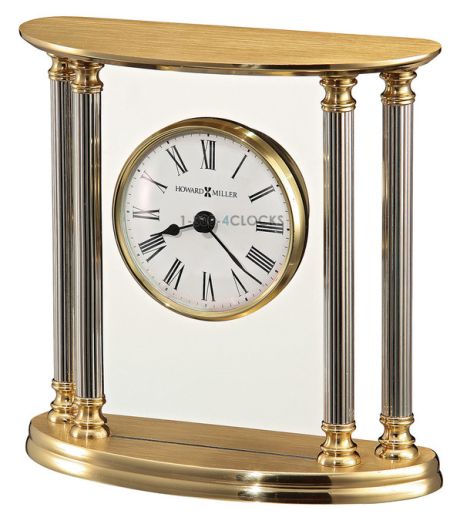 Howard Miller New Orleans Brass Table Clock