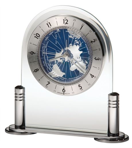 Howard Miller Discoverer Map Table Clock