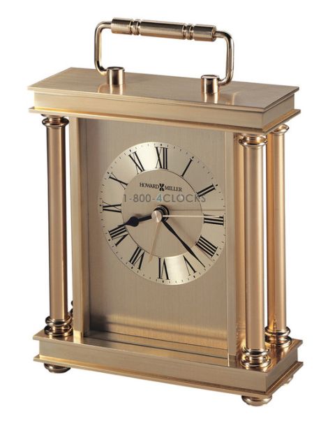 A Howard Miller Udra Alarm Carriage Clock